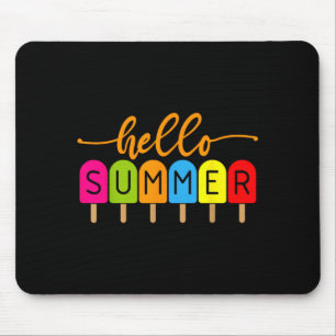Hello Summer Summer Ice Cream Hello Summer Mouse Pad