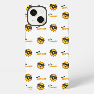 Hello Summer Sun with Sunglasses iPhone 13 Case