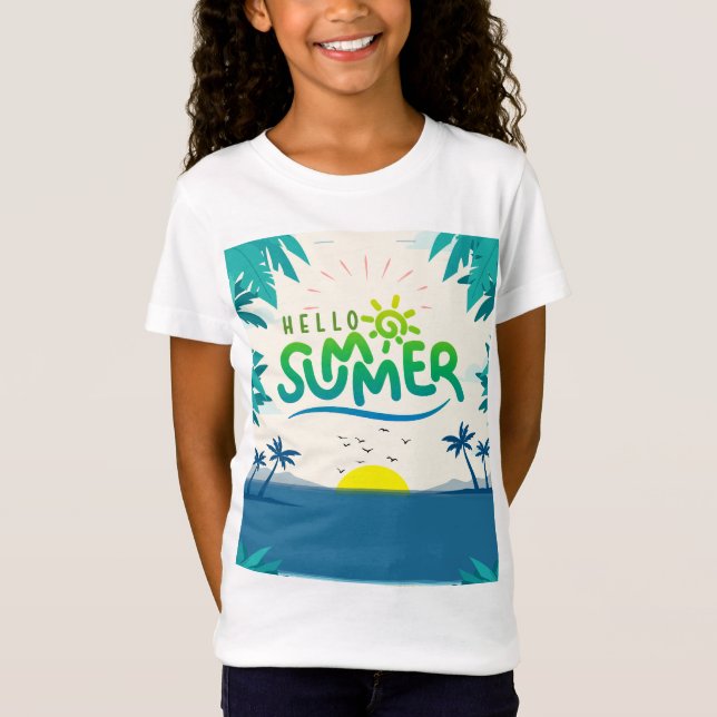 Hello Summer T-Shirt (Front)