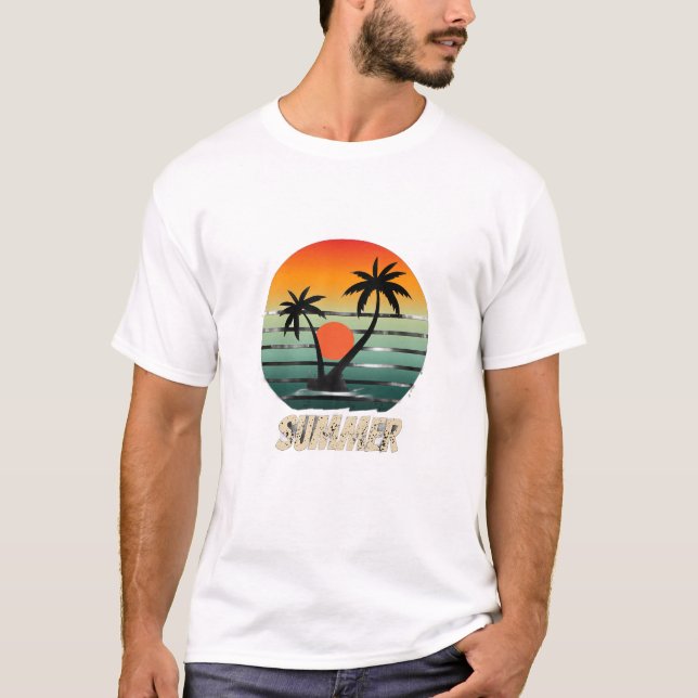 hello summer  T-Shirt (Front)
