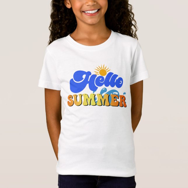 Hello Summer T-Shirt (Front)