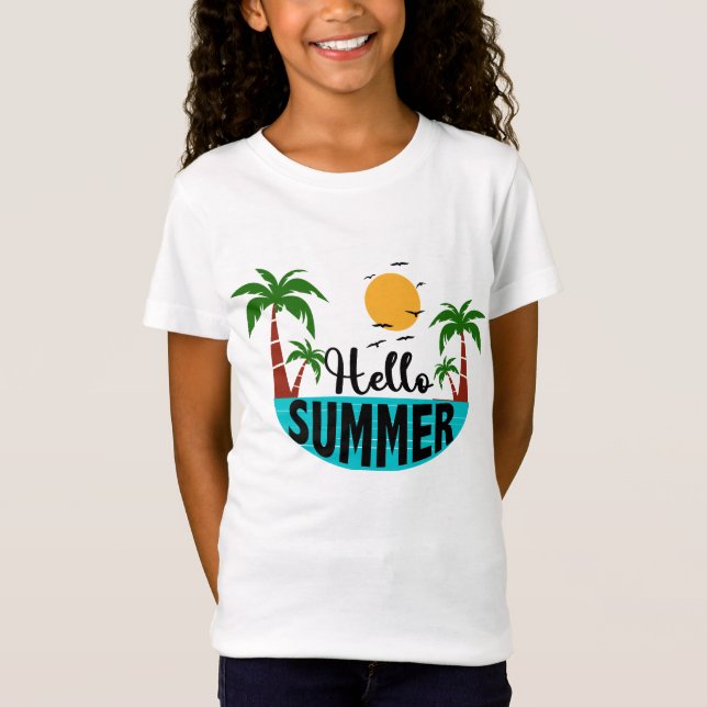 Hello Summer T-Shirt (Front)