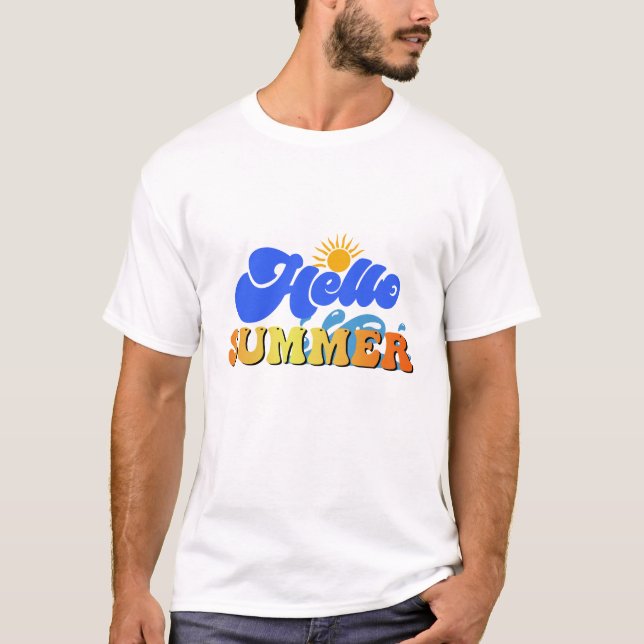 Hello Summer T-Shirt (Front)