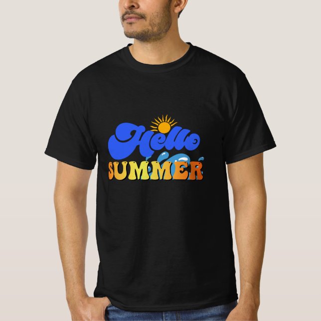 Hello Summer T-Shirt (Front)