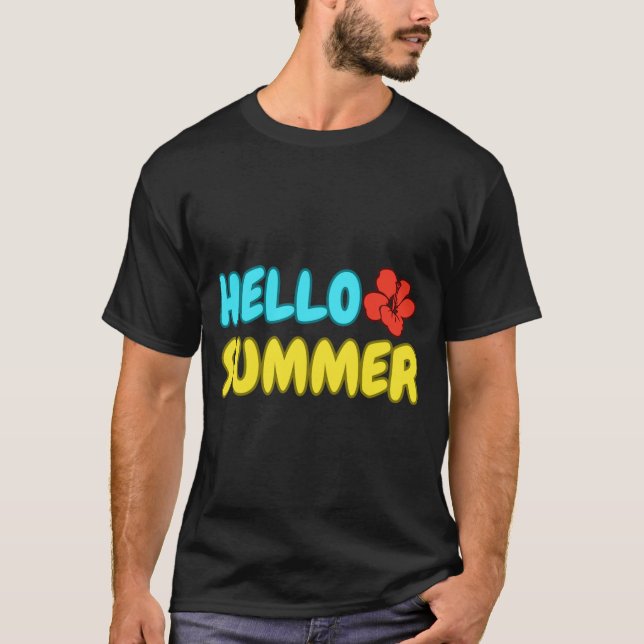 Hello Summer T-Shirt (Front)