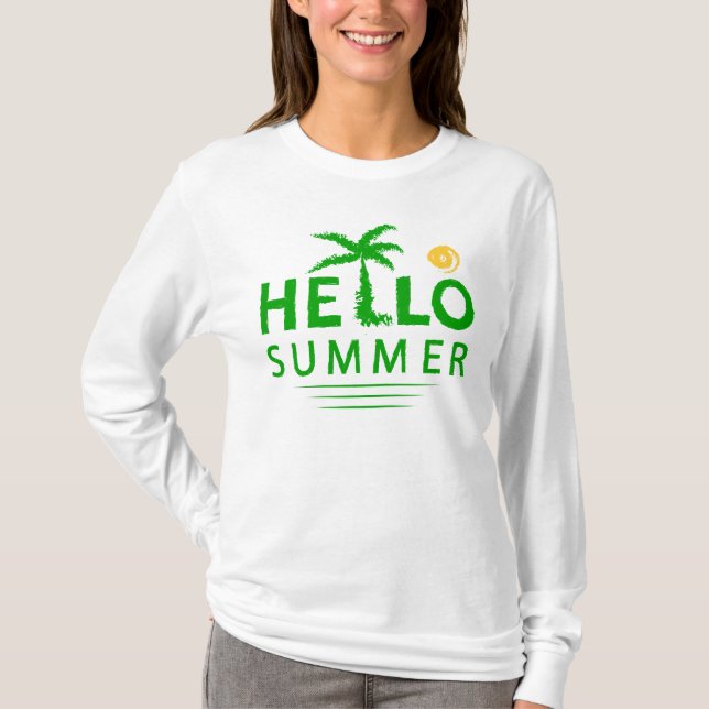 Hello Summer T-Shirt (Front)