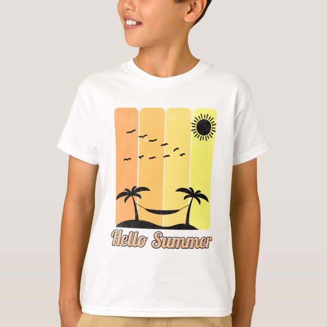 Hello Summer T-Shirt (Front)