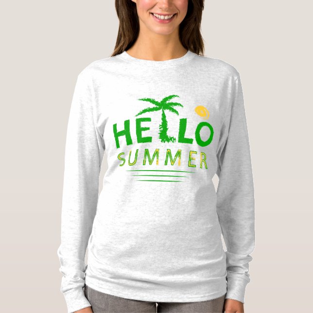 Hello Summer T-Shirt (Front)