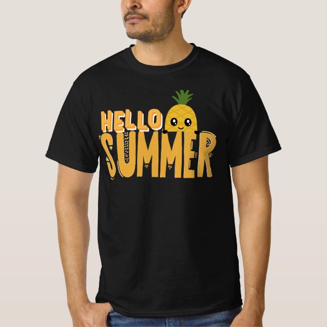 Hello Summer T-Shirt (Front)