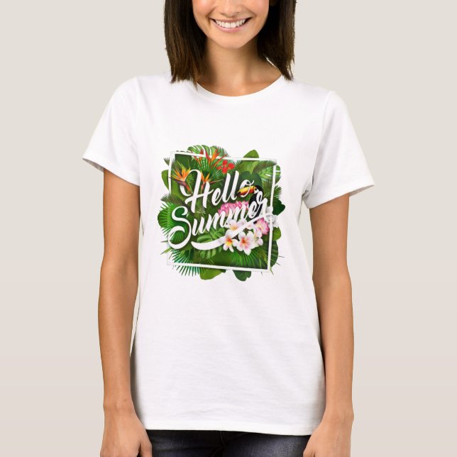 Hello Summer T-Shirt (Front)