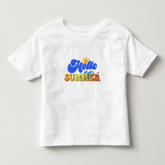 Hello Summer Toddler T-Shirt