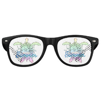 Hello Summer Turtle Retro Sunglasses
