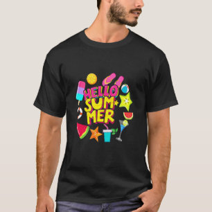 Hello Summer Vacation Beach For Men Women And You T-Shirt