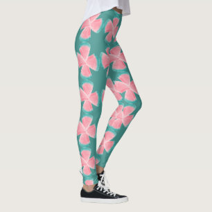 Hello Summer - Watermelon Slices Watercolored Pics Leggings