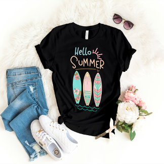 Hello Summer Women's Beach Vibe T-Shirt