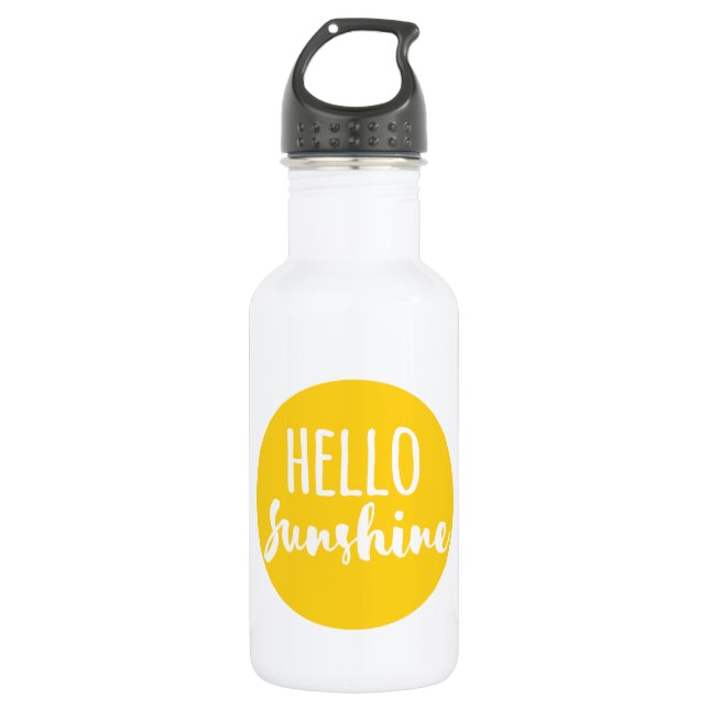 Hello Sunshine 532 Ml Water Bottle (Front)