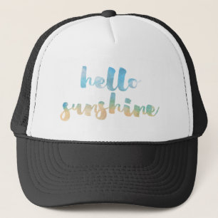 Hello Sunshine Apparel Trucker Hat