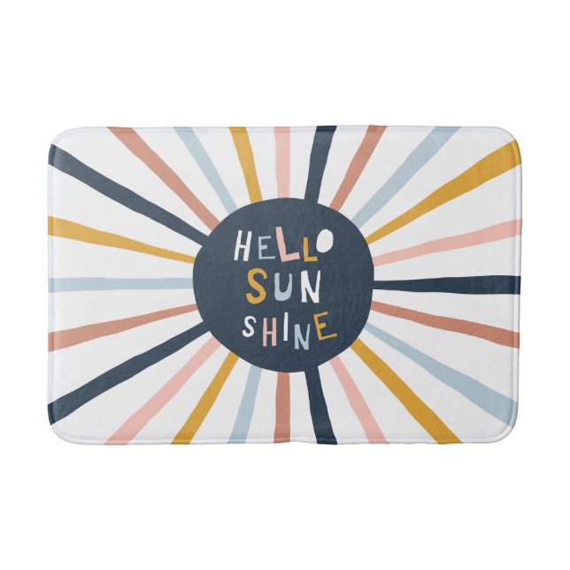 Hello Sunshine Bath Mat (Front)