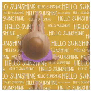 Hello Sunshine Beach Fabric