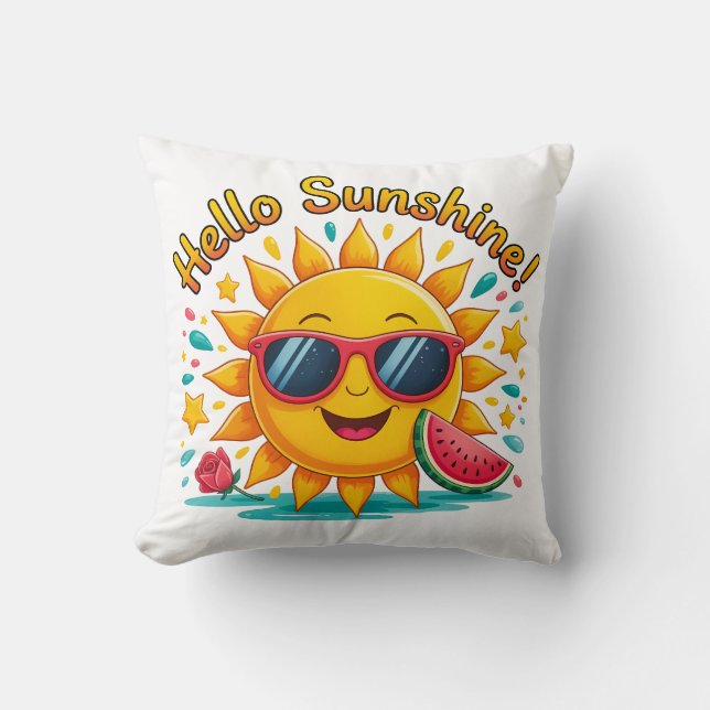 Hello Sunshine  Cushion (Front)