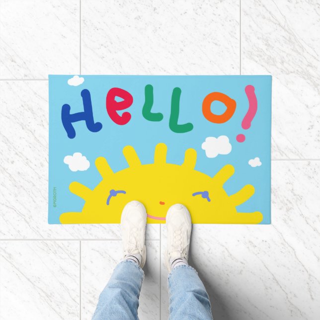 Hello Sunshine Door Mat (Indoor)