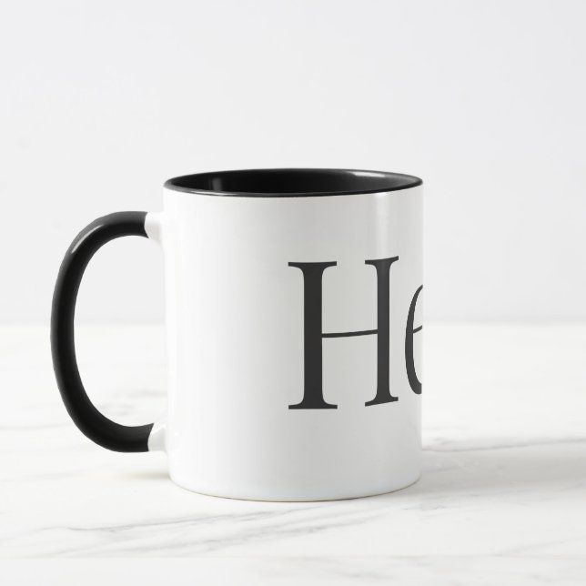 Hello Sunshine Fun Mug (Left)