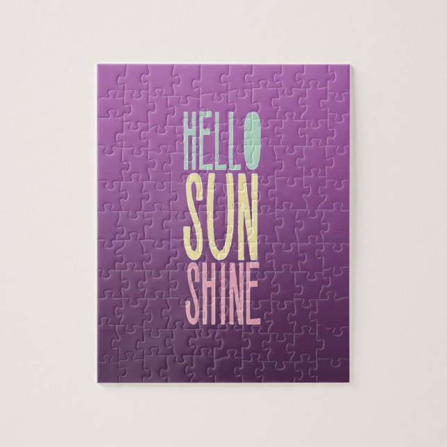Hello Sunshine Jigsaw Puzzle (Vertical)
