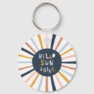 Hello Sunshine Key Ring