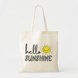 Hello Sunshine Spring Summer Tote Bag