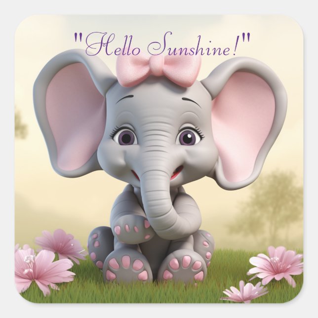 Hello Sunshine Sticker (Front)