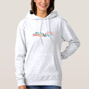 Hello Sunshine Summer Beach Lake Hoodie
