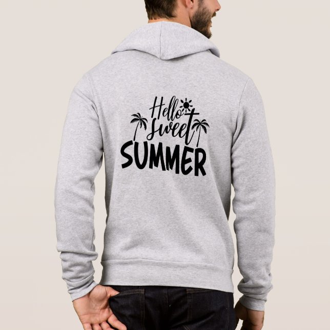 Hello Sweet Summer-96828 Hoodie (Back)