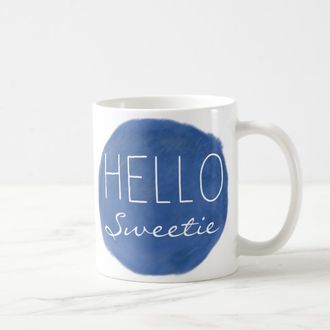 Hello Sweetie Coffee Mug (Right)