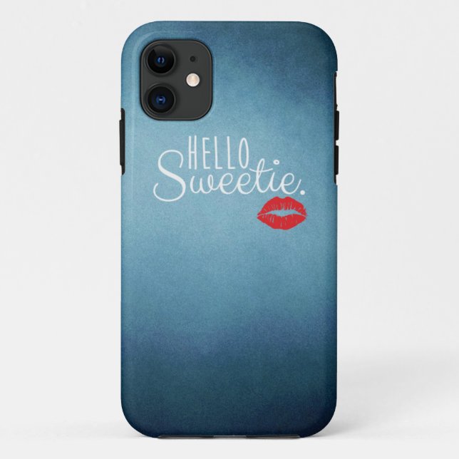 Hello Sweetie KISS Case-Mate iPhone Case (Back)