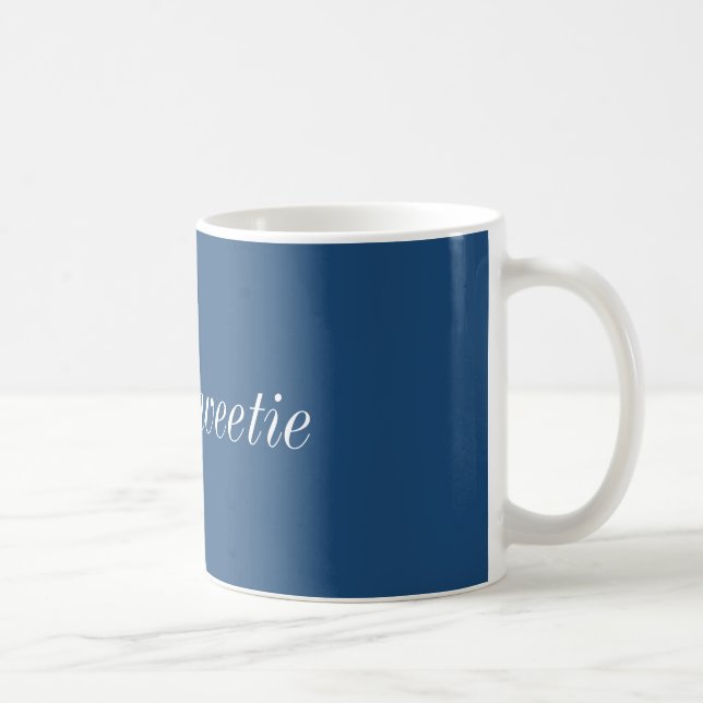 Hello sweetie Mug (Blue) (Right)