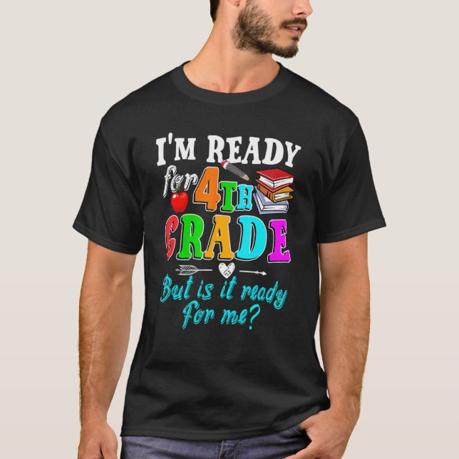 Hello Team 4th Grade Squad Teacher Student Back To T-Shirt (Front)