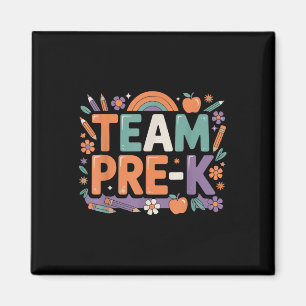 Hello Team Pre-k Back To School Fun For Little Lea Magnet