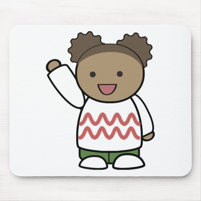 HELLO TEDDY BEAR MOUSE PAD (Front)