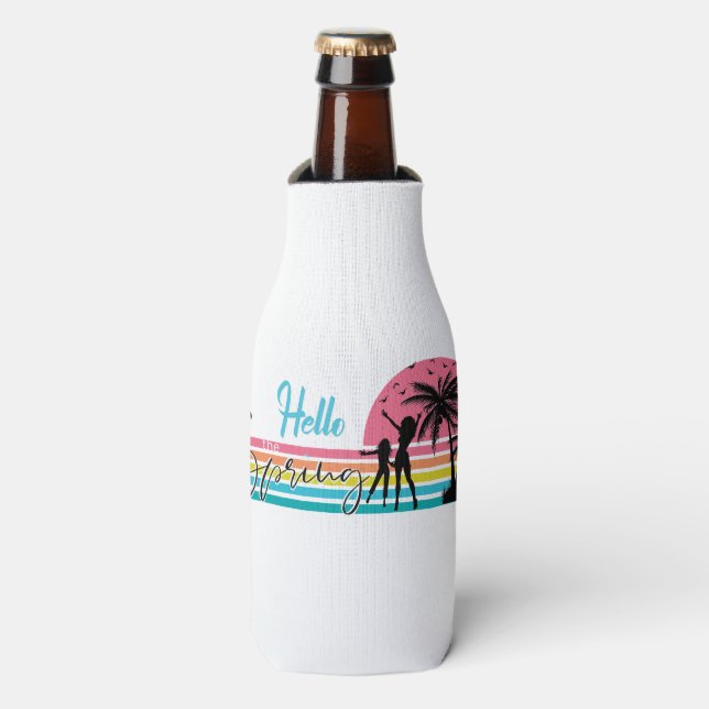 Hello The Spring Bottle Cooler (Bottle Front)