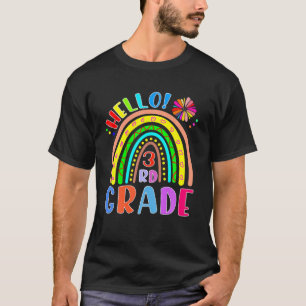 Hello Third Grade 3St Grade Back To School T-Shirt