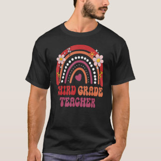 Hello Third Grade Back To School 3rd Grade Teacher T-Shirt