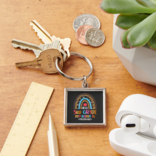 Hello Third Grade My Name is...Back to School Gift Key Ring