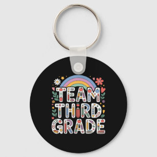 Hello Third Grade Rainbow Teacher Clroom Back To S Key Ring