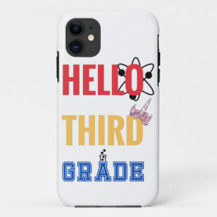 Hello Third Grade Wonderful design for 3rd-grade Case-Mate iPhone Case