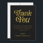 Hello Thirty Retro 30th Birthday Party Thank You Card<br><div class="desc">Express your gratitude in style with this Hello Fifty Retro 30th Birthday Party Thank You Card, designed with bold modern-retro typography and a timeless black-and-white layout that perfectly complements your milestone celebration. Ideal for sending heartfelt notes after your fifty and fabulous gathering, this customisable 30th birthday thank you card allows...</div>