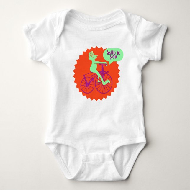 Hello To You! Baby Bodysuit (Front)