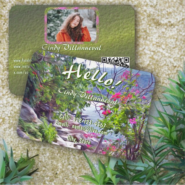 Hello Trail 821 QR Calling Card (Creator Uploaded)