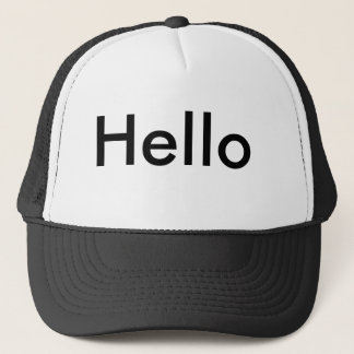 Hello Trucker Hat