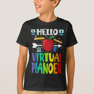 Hello Virtual Piano Back To School T-Shirt