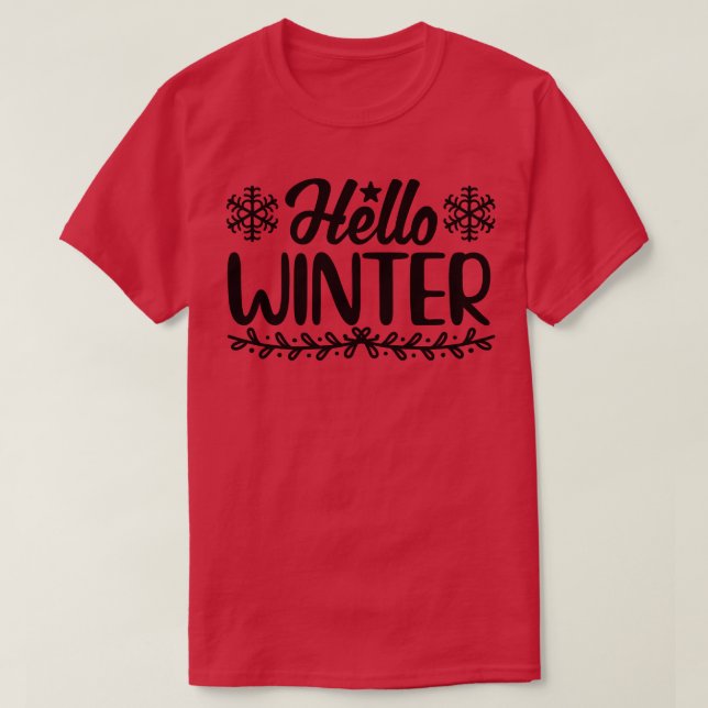Hello Winter 4 T-Shirt (Design Front)